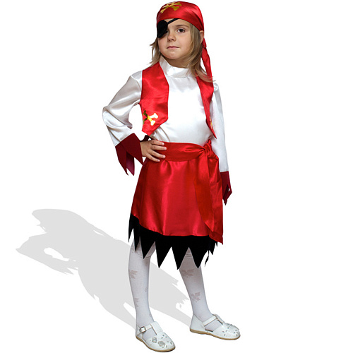 Костюм Пиратки карнавальный для девочки